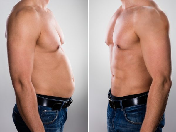 Stomach Fat - Spot Treatment Men
